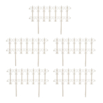 Заборчик декоративный "Классика" 5 секций 36*3,5*25см