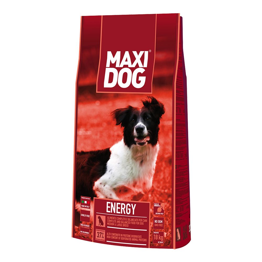 Сухой корм Maxi Dog Energy для взрослых активных собак 18 кг