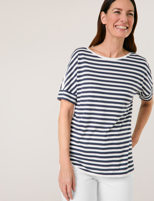 Футболка из вискозы и льна