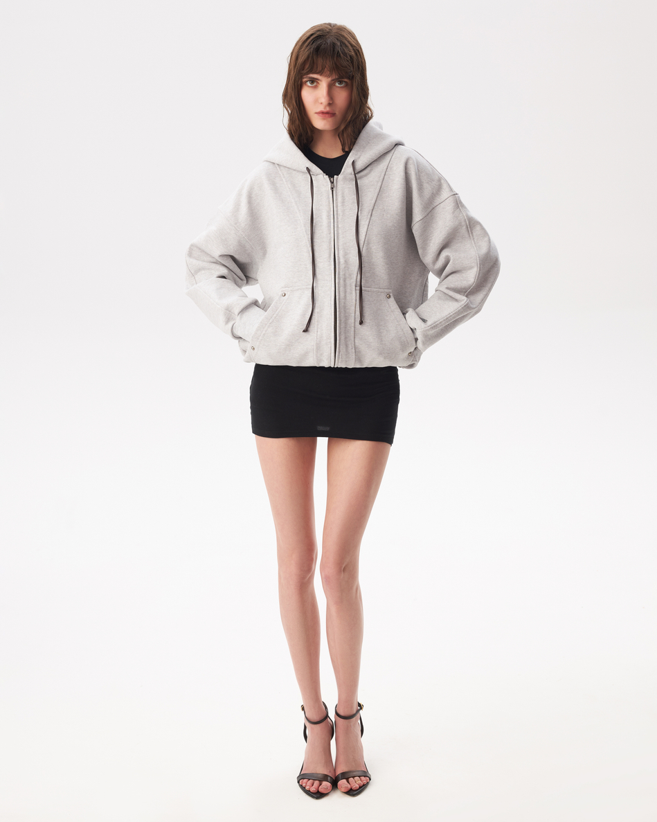 HEAVY COTTON MELANGE HOODIE