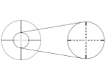 Прицел Gaut Quartz 4x32, AO, сетка 3 (Mil-Dot) нить, без подсветки, 25.4мм, 1/4 МОА, 352г