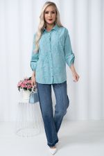 Блузка Рамина (мята) Б11-131/2 Nikol