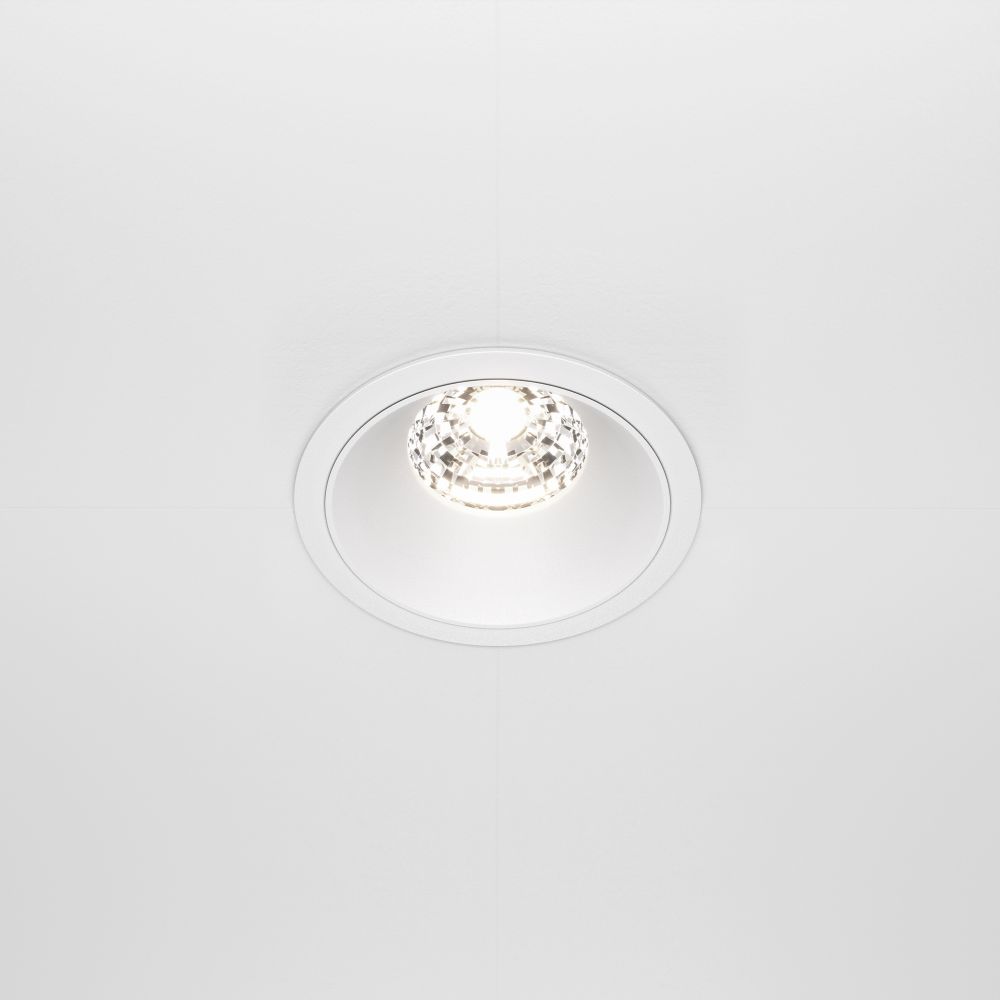 Модульный встраиваемый светодиодный светильник Maytoni Alfa LED DL043-01-15W4K-RD-W