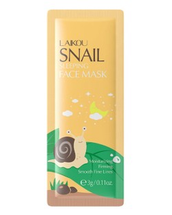 Ночная маска для лица с муцином улитки