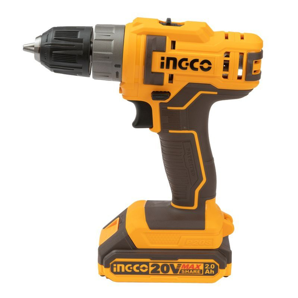 Шуруповерт Ingco CDLI200528 2х2 Ач 20В