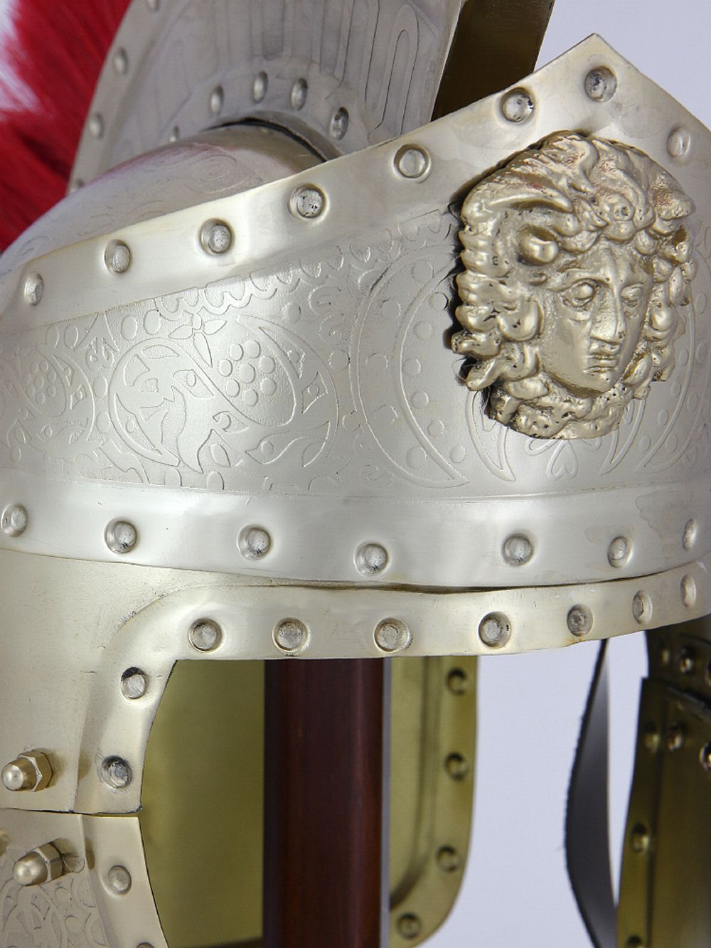 Nautical Шлем преторианский с красным плюмажем