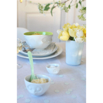 Чаша tassen grinning, 500 мл, белая-фисташковая