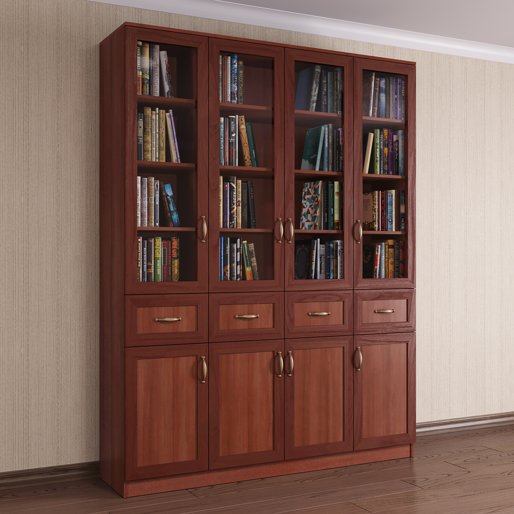 Шкаф книжный 4/5