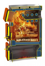 Твердотопливный котел Теплодар Куппер ПРО-36 (2.0)