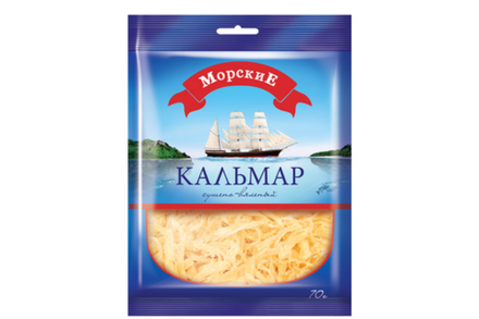 Кальмары сушено-вяленые 30 гр (морские)