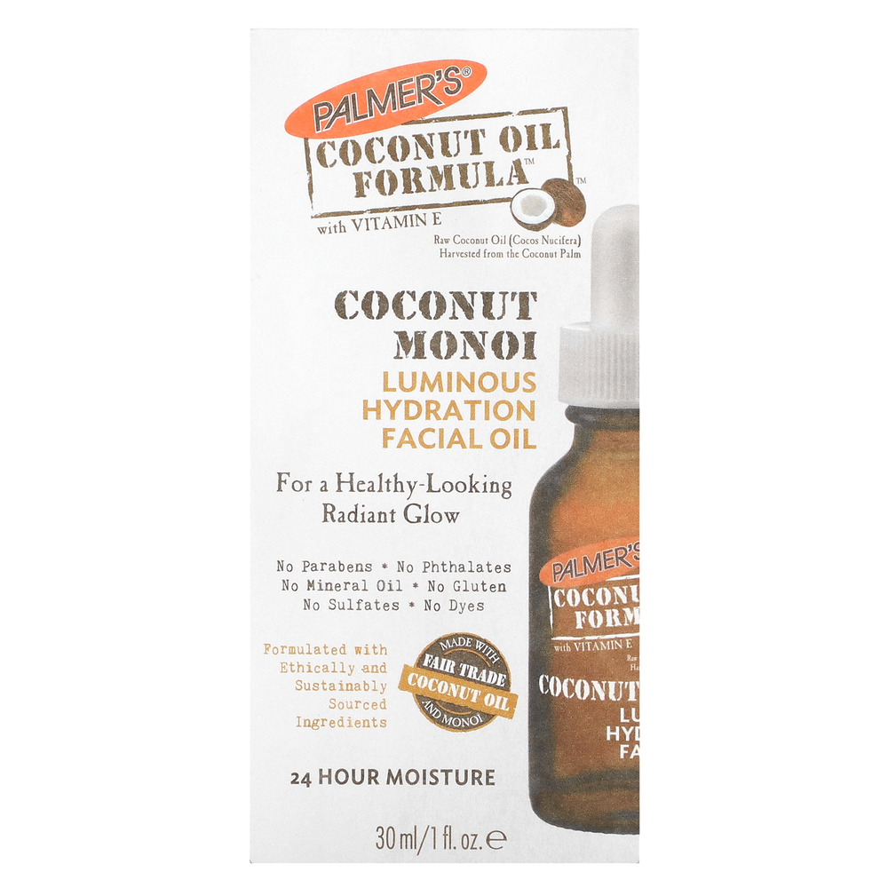 Palmer's, Формула кокосового масла с витамином E, увлажняющее масло для лица из кокоса монои, 30 мл (1 жидк. Унция)