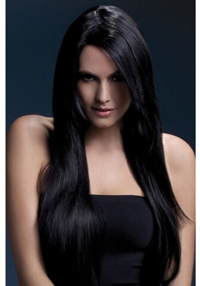 Парик Опасная леди (брюнетка) 71 см. (Цвет: брюнетка)