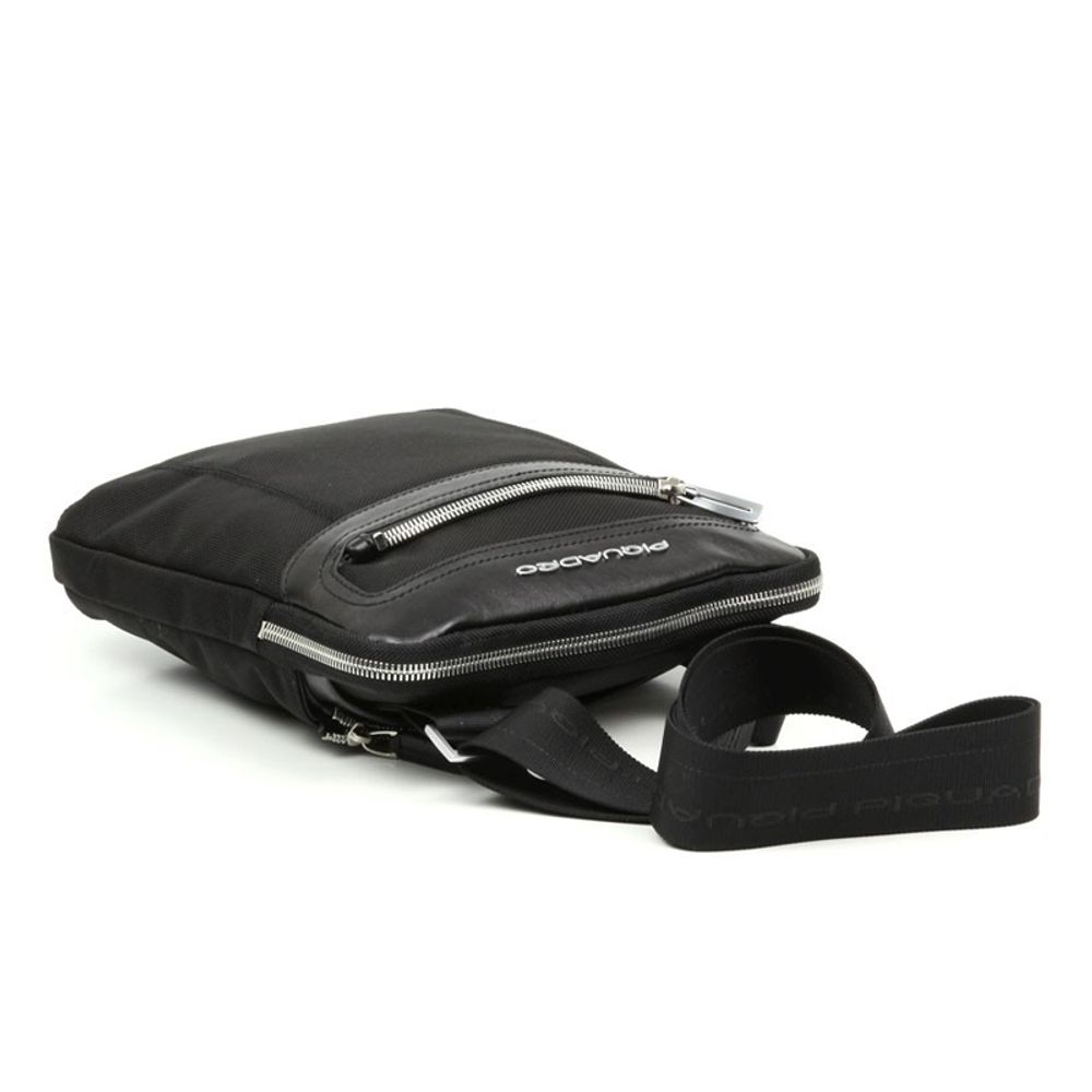 Сумка мужская Piquadro Link черный кожа и ткань (CA1358LK/N)