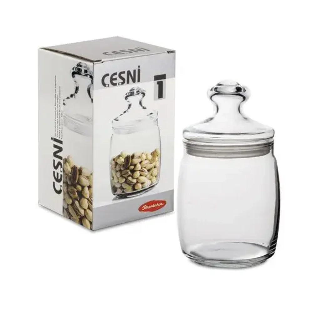 Банка с крышкой CESNI 920мл