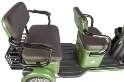 Электротрицикл Rutrike Топик пассажирский с корзиной