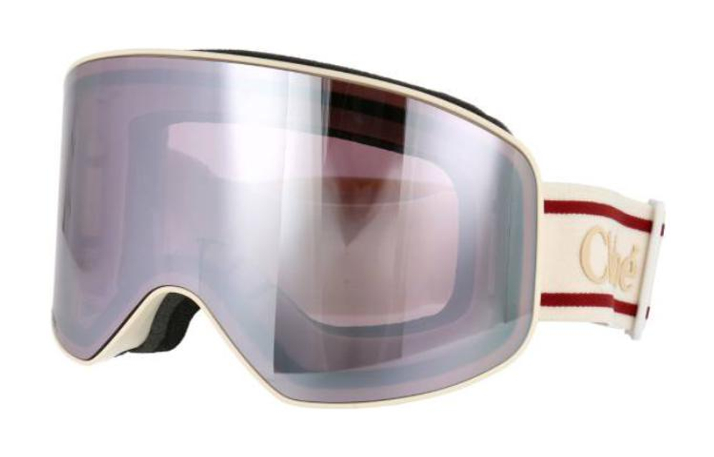 Chloé logo strap googles