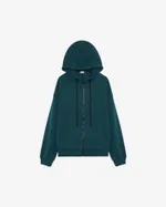 Худи Смерч на молнии #6 изумрудный