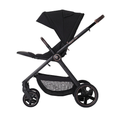 Детская коляска 3 в 1 Espiro Only 2025 и автокресло Pi Begie 410 stylish black / Бежевый (Beige 109)