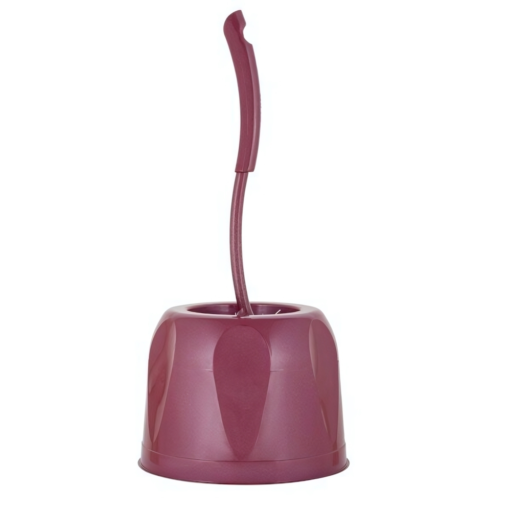 Комплект WC Rock'n'Roll (ершик + подставка) бордо