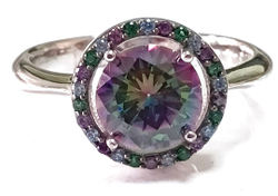 Ювелирное кольцо из серебра