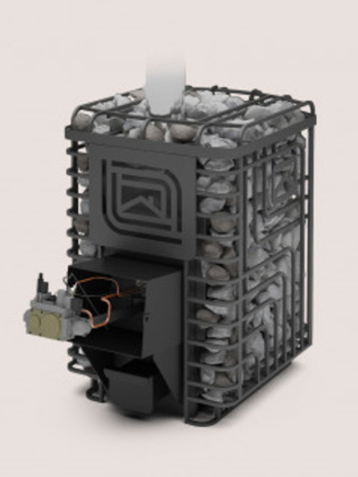 Печь для бани Сибирский утес-20 ЛП Профи с АГГ-40П