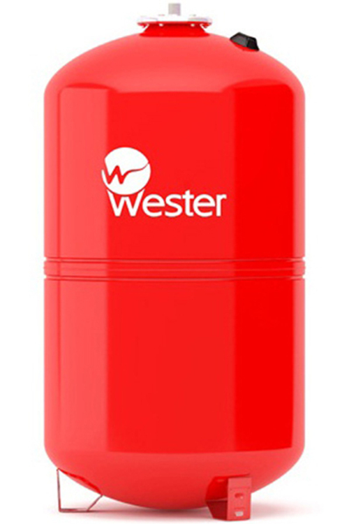 Бак расширительный  50л для отопления WESTER(верт) (присоединение 3/4)WRV