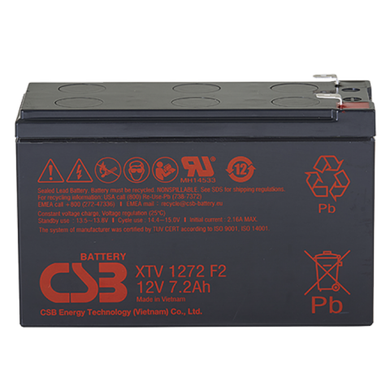 Аккумулятор CSB XTV1272 F2-WT