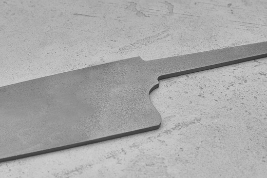 Заготовка для ножа, сталь VG-10 2,8мм. Модель "Аппарель ГШ210" с клинком 210мм, ТО 62-63HRC