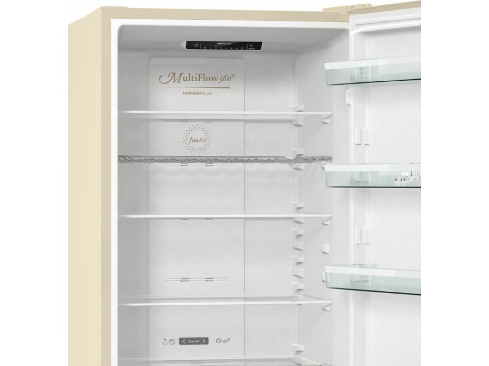 Холодильник двухкамерный Gorenje NRK6202CLI No Frost Plus бежевый