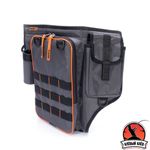 Сумка рыболовная поясная &quot;СЛЕДОПЫТ&quot; Fishing Belt Bag Light, 44х35х6 см, цв. серый + 1 коробка LUNO 2