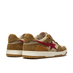 BAPE LOW SK8 STA ‘WHEAT RED’