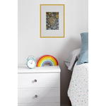 Картина авторская акварельная в паспарту 21х30 см на стену для интерьера "Тепло Коломны"