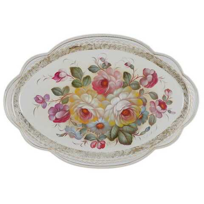 Zhostovo metal tray A11D210725105