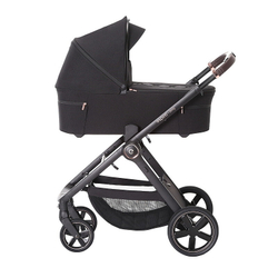 Детская коляска 3 в 1 Espiro Only 2025 и автокресло Pi Gray blue 410 stylish black / Серый/синий (Gray blue 103)