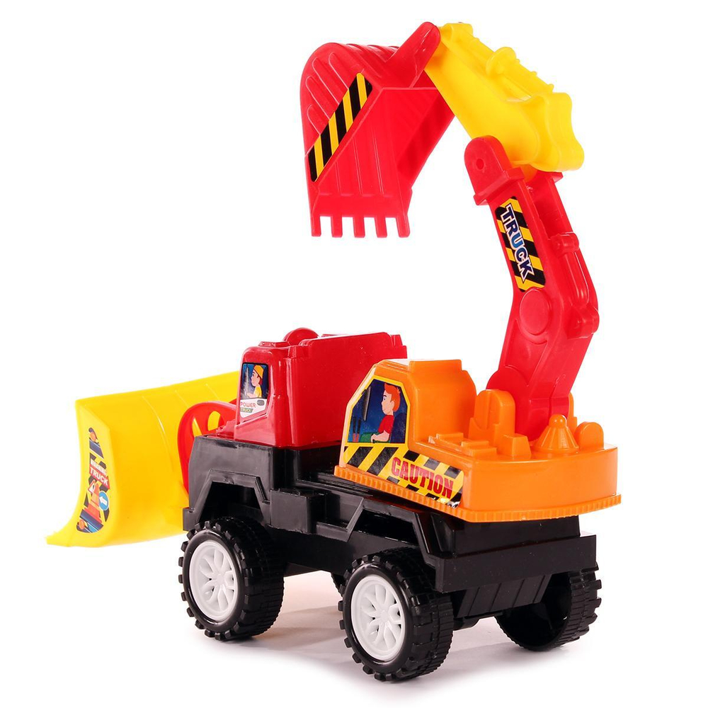 Экскаватор игрушечный 23см, ТС-02-039