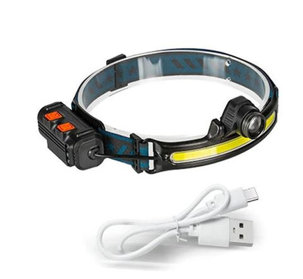 Фонарь налобный светодиодный CRAZYpower с датчиком движения H03-01-FLEX