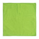 Салфетка из МИКРОФИБРЫ универсальная 25х25 см, зеленая, 180 г/м2, ЛЮБАША ЭКОНОМ, 603950