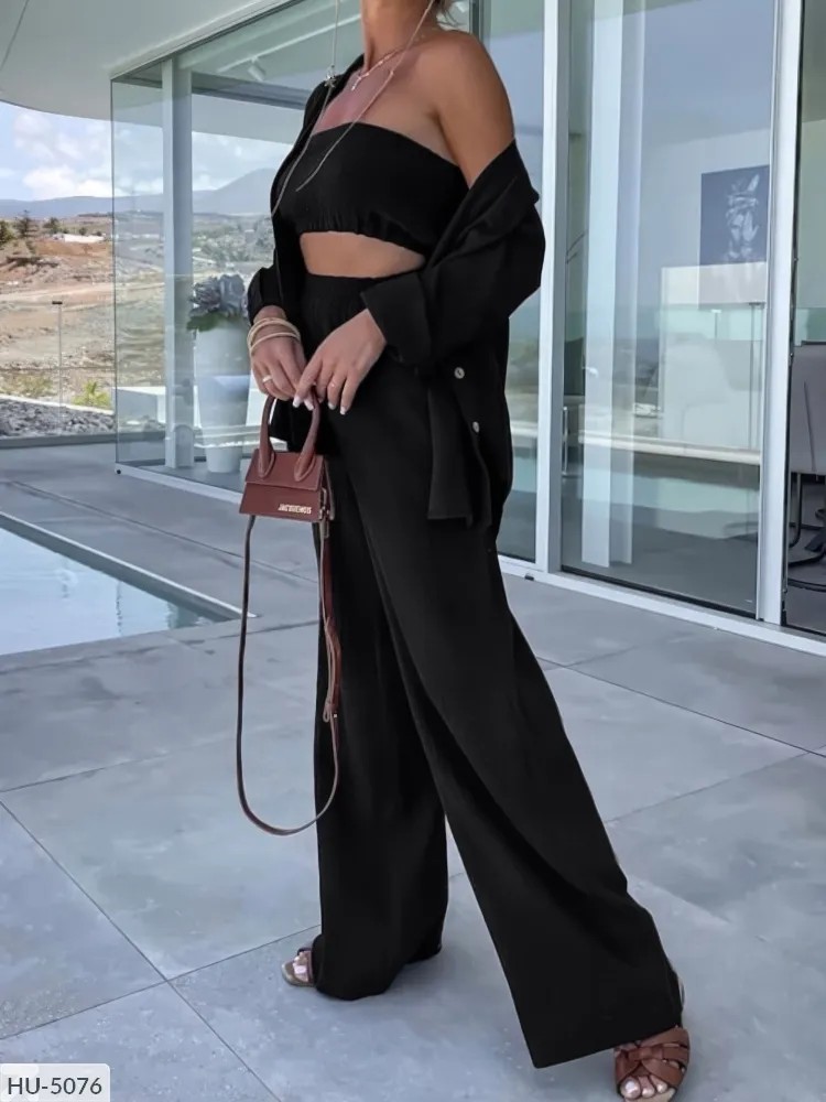 Костюм тройка HU-5058 Фабрика Моды