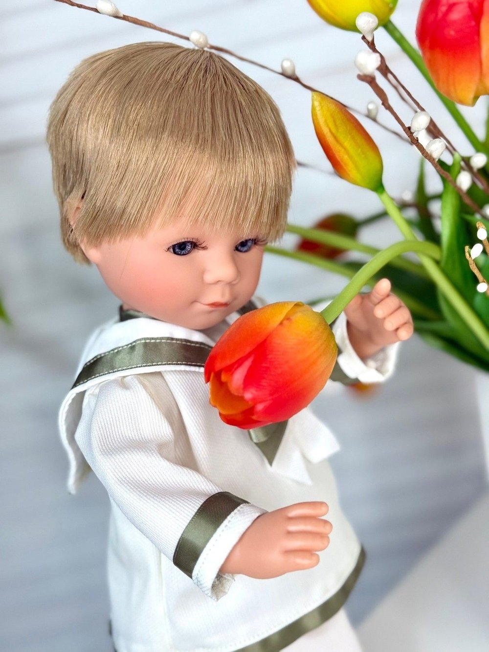 Кукла D Nenes виниловая 34см Mario (022538)