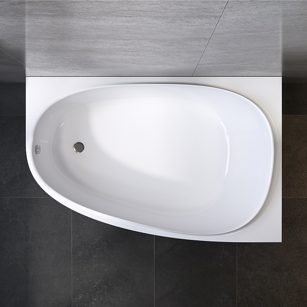 Акриловая ванна AM.PM Like (АМ.ПМ Лайк) 170x110 R, W80A-170R110W-A