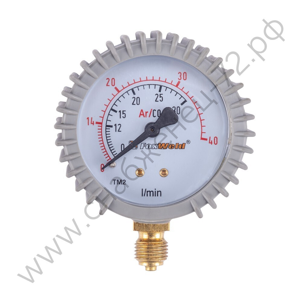 FoxWeld Манометр для редуктора WR500 (аргон/углекислота) НД (пр-во FoxWeld/КНР)