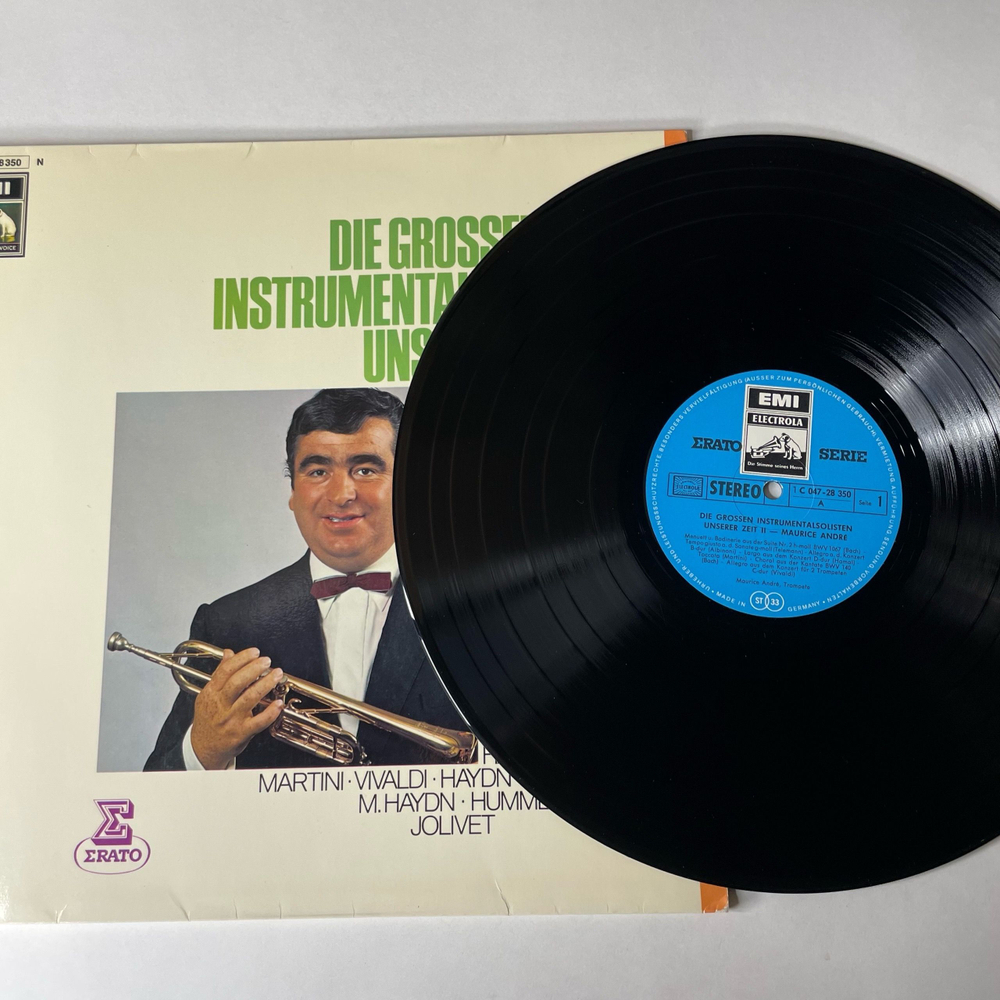 Винтажная виниловая пластинка LP Maurice Andre (Германия 1974)