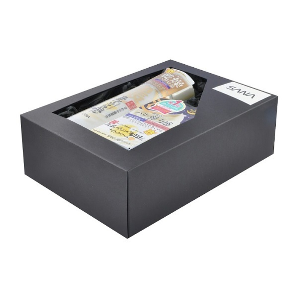 Подарочный набор Омоложение и увлажнение с ретинолом Sana Soy Milk