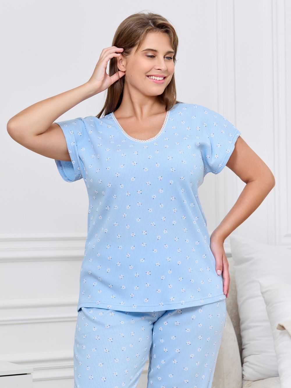 Пижама Мэри-2 Виотекс ГОЛУБОЙ