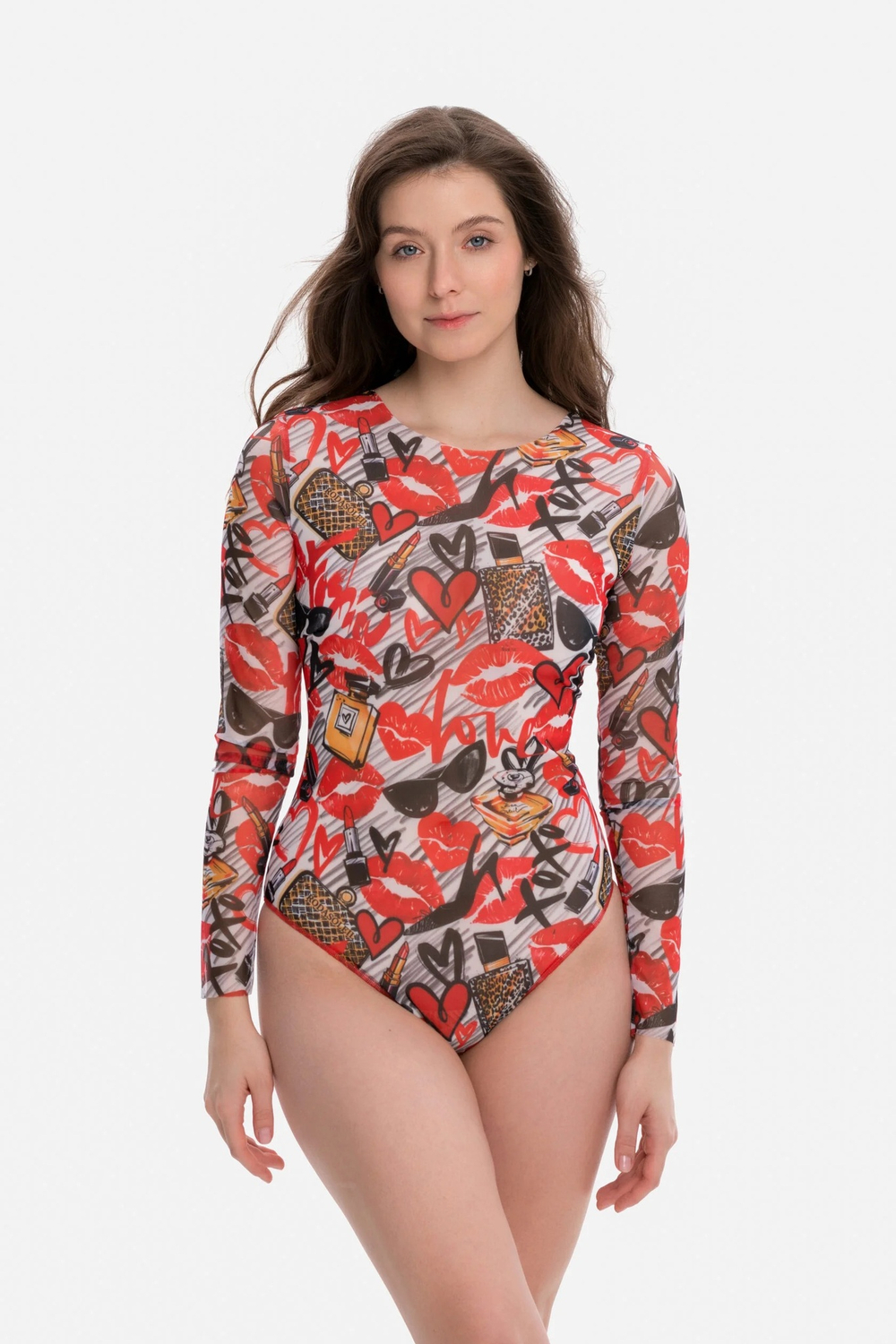 Купальник с рукавами "Fashion"