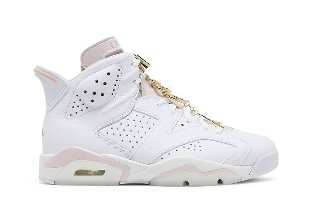 Кроссовки Jordan Air Jordan 6 Retro "Gold Hoops" (Женская размерная сетка)
