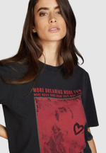 Футболка Marc Aurel 73636 черный красным сердце