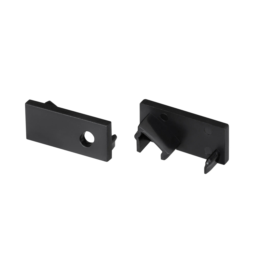 Комплект заглушек SL-BEVEL-W21 BLACK (Arlight, Пластик) 043693