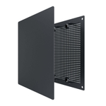 Решетка вентиляционная RVM сетка разъемная на магнитах 170х170 окраш.сталь Gray ERA