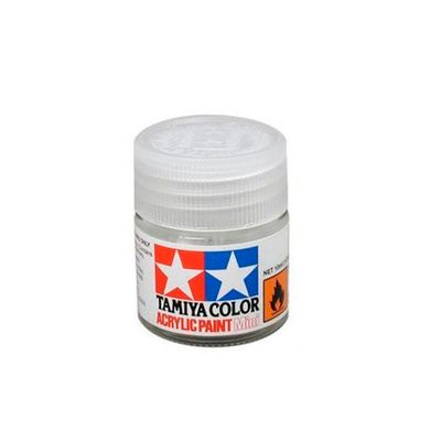 XF-86 Tamiya, Матовый Прозрачный Акриловый Лак (Flat Clear) 10мл